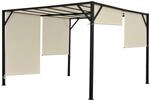 Mendler Pergola Baia, Garten Pavillon Terrassen&uuml;berdachung, stabiles