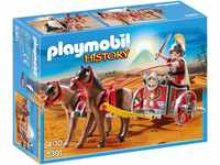 PLAYMOBIL History 5391 Römer-Streitwagen mit Figur, Pferde und Wagen, ab 4...