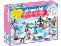 PLAYMOBIL 9008 Adventskalender Eislaufprinzessin im Schlosspark