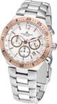 JACQUES LEMANS Herren-Armbanduhr Dover Analog Quarz Edelstahl 1-1837J