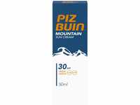 Piz Buin Mountain Sun Cream, Sonnencreme, Sonnenschutz Wintersport, Hoher Schutz vor