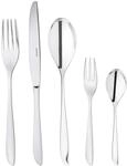 Sambonet Leaf 52163-N2 - Edelstahlgeschirrset 18/10, f&uuml;r 12 Personen, 60-teilig: 12