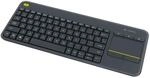 Logitech K400 Plus Kabellos Touch TV Tastatur - ESP QWERTY