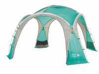Coleman Event Dome Pavillon stabiles Partyzelt mit Stahlgestänge, blau, 3.65 x 3.65
