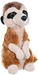 Wild Republic 10854 10870 Pl&uuml;sch, braun, 20 cm, Erdm&auml;nnchen