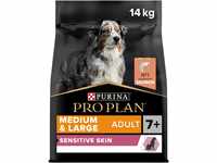 Pro Plan PURINA PRO PLAN Medium & Large Adult 7+ Sensitive Skin, Hundefutter trocken,