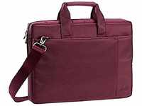 RIVACASE Laptoptasche bis 15.6 – Kompakte Tasche mit zusätzlich gepolsterten