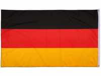 MM Deutschland Fahne/Flagge im Großformat 150 x 90 cm