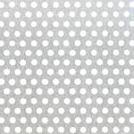 Alberts 468200 Lochblech | runde Lochung | Aluminium, natur | 200 x 1000 x 0,8 mm
