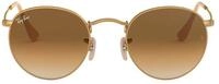 Ray-Ban Unisex Round Metal Sonnenbrille, Gold (Gestell: Gold, Gl&auml;ser: braun Gradient