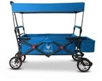 FUXLIFE Bollerwagen FX-CT500 faltbar - T&uuml;rkis &bull; Kinder Transportwagen mit