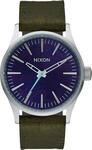 Nixon Unisex-Armbanduhr Analog Quarz Leder A3772302