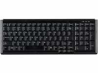 Active Key AK-7000-U-B/GE Ultraflache Tastatur, Industrie 4.0 mit NumPad, USB...