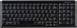 Active Key AK-7000-U-B/GE Ultraflache Tastatur, Industrie 4.0 mit NumPad, USB Schwarz