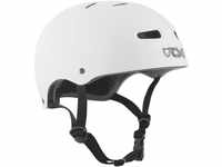 TSG Helm Skate BMX Colors Halbschalenhelm, Injected White, L/XL