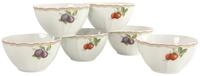 CreaTable, 17034, Serie Flora Orchard, 6-teiliges Geschirrset f&uuml;r 6 Personen,
