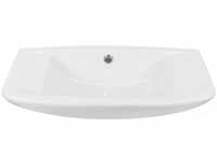 'aquaSu® Handwaschbecken scaLma, 50 cm Waschtisch platzsparend, Sanitärkeramik,