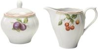 Creatable, 17035, Serie Flora Orchard, 2-teiliges Geschirrset, Milch und Zucker...