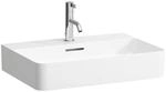 LAUFEN VAL Waschtisch, unterbauf&auml;hig, 1 Hahnloch, mit &Uuml;berlauf, 600x420mm,