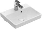 Villeroy & Boch Avento Handwaschbecken, 450x370mm, 1 Hahnloch, mit &Uuml;berlauf,