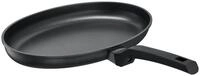Schulte-Ufer Charisma i Fischpfanne mit Griff aus Aluminiumguss in der Farbe Schwarz,