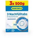HUMYDRY &ndash; 3er-Pack Nachf&uuml;llpackungen &agrave; 500 g f&uuml;r Luftentfeuchter mit 450 g...