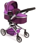 Bayer Chic 2000 593 25 - Kombi-Puppenwagen YOLO, pflaume, 71 x 42 x 81 cm Bayer Chic 2000 593 25 - Kombi-Puppenwagen YOLO, pflaume, 71 x 42 x 81 cm