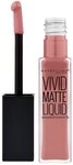 Maybelline New York Vivid Matte Liquid Lippenstift 50 nude thrill 1er Pack (1 x 8 ml)
