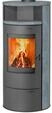 THERMIA Kaminofen M&uuml;nchen, Naturstein, 7 kW, Dauerbrand, Automatik grau
