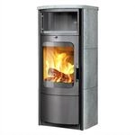 HARK 4040396004905 Kaminofen/Dauerbrandofen Opera-B, Naturstein, 7 KW, 7 W,