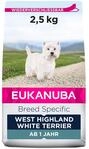 Eukanuba Breed Specific West Highland Terrier Trockenfutter - optimal auf die Rasse