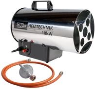 G&uuml;de Gasheizgebl&auml;se GGH 10 INOX (220-240 V, 10000 W Heizleistung, 500 m&sup3;/h