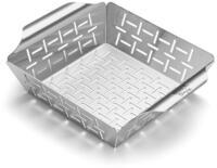 Weber Deluxe Grillkorb - Klein (24 x 19cm), Hitzebest&auml;ndige &...
