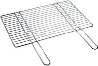 Buschbeck Grill Zubeh&ouml;r, Grillrost f&uuml;r Grillkamin, verchromt, 34 x 54 x 1 cm,