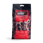 Weber Grill-Briketts (8kg Sack), f&uuml;r Lange und konstante Glut, ideal f&uuml;r...