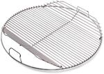 Weber Grillrost, Edelstahl, klappbar, passend f&uuml;r 57 cm Holzkohlegrills