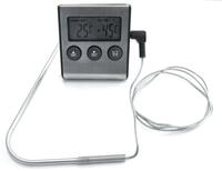 tepro Grillzubeh&ouml;r Digitales Grill- und Bratthermometer, Messbereich von -50 bis