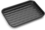 Barbecook Wiederverwendbare Grillschale, smoker und gasgrill zubeh&ouml;r, schwarz,