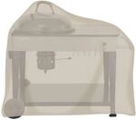 tepro Abdeckhaube Universal f&uuml;r Kugelgrillwagen, beige (75 x 120 x 110 cm)