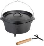 Esschert Design Holl&auml;ndischer Ofen 10 Zoll, schwarz, 28.8x27x19.5 cm, FF117
