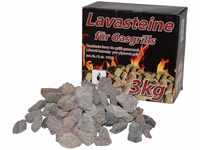 ACTIVA Lavasteine 3kg Nachfüllpack für Gasgrill oder Lavasteingrill - garen...