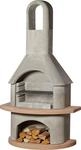 Buschbeck Grillkamin, grau/terrakotta, 65 x 110 x 203 cm