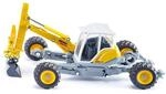 Siku 3548, Menzi Muck Schreitbagger, 1:50, Metall/Kunststoff, Gelb,...