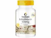 L-Methionin 500mg - vegan & hochdosiert - essentielle Aminosäure - 120 Kapseln 