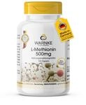 L-Methionin 500mg - 120 Kapseln - vegan & hochdosiert - essentielle Aminos&auml;ure 