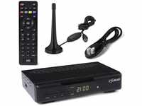 netshop 25 Set: Comag SL30 DVB-T2 Receiver + aktive Zimmerantenne + HDMI Kabel,...