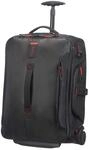 Samsonite Paradiver Light - Reisetasche/Rucksack mit 2 Rollen S, 55 cm, 51 L, Schwarz