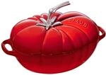 STAUB Cocotte Tomate 25 cm kirschrot Br&auml;ter, Gusseisen, 35 x 24 x 16.5 cm