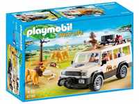 PLAYMOBIL Wild Life 6798 Safari-Geländewagen mit Seilwinde, Ab 4 Jahren