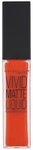 Maybelline New York Vivid Matte Liquid Lippenstift 25 orange shot, 1er Pack (1 x 8